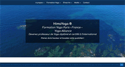 Desktop Screenshot of himayoga.com